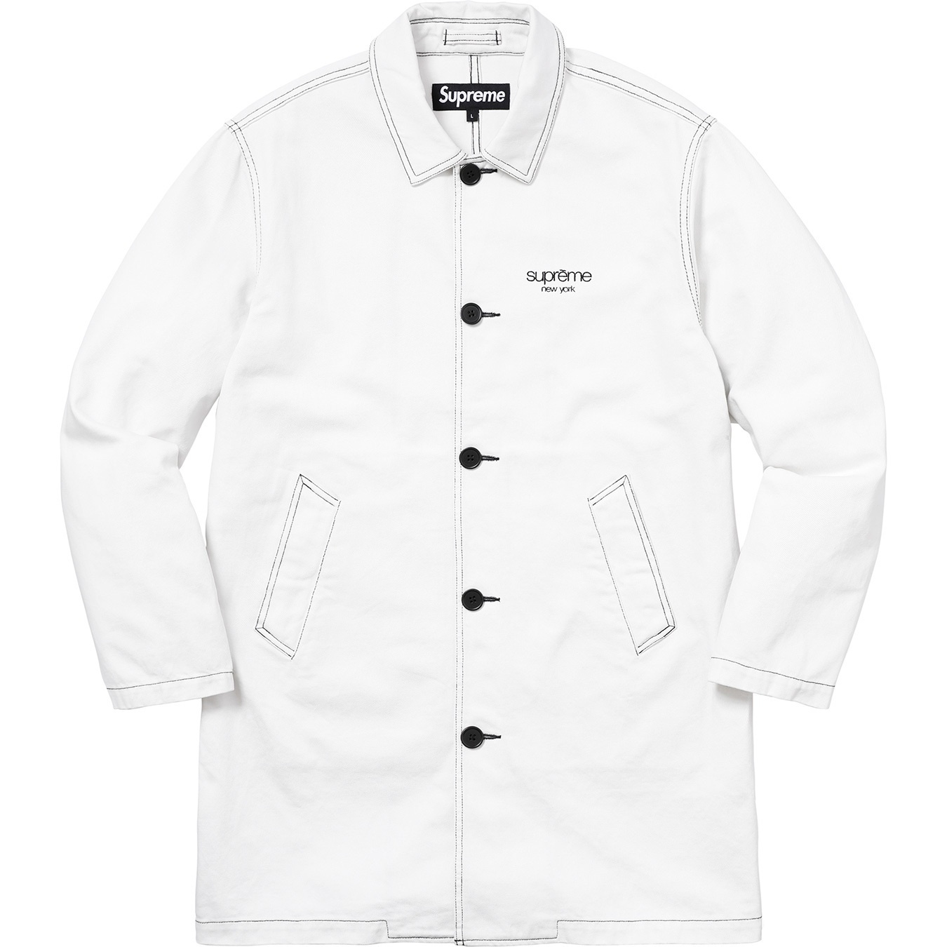 Washed Work Trench Coat view 5